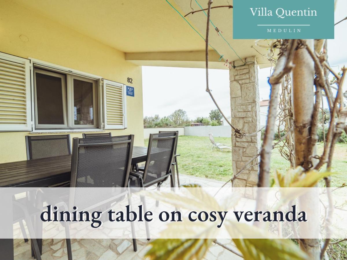 Villa Quentin - Quiet Place Close To Beach Medulin Bagian luar foto