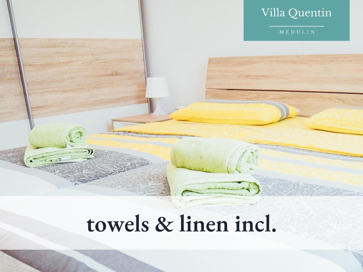 Villa Quentin - Quiet Place Close To Beach Medulin Bagian luar foto