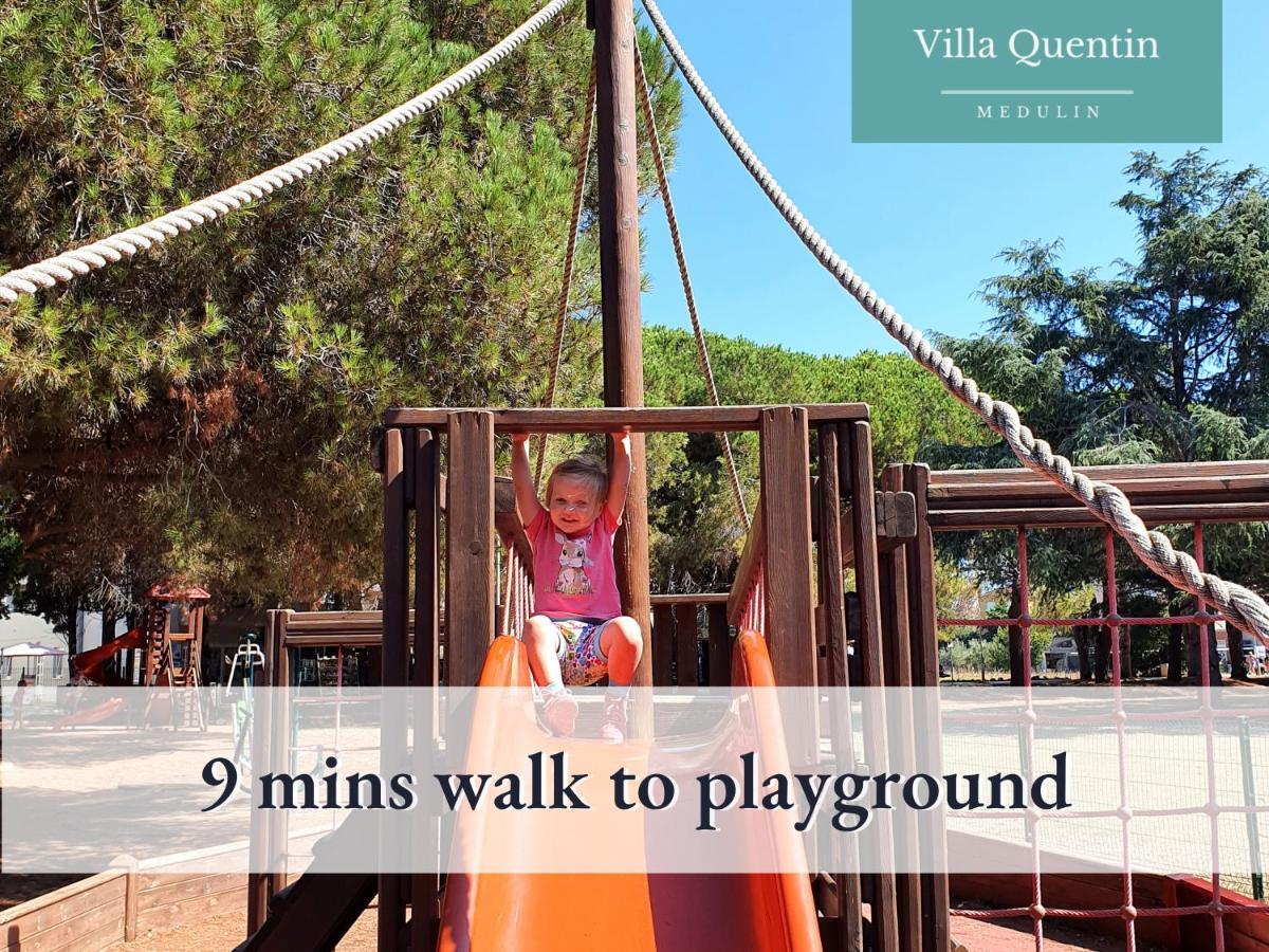 Villa Quentin - Quiet Place Close To Beach Medulin Bagian luar foto