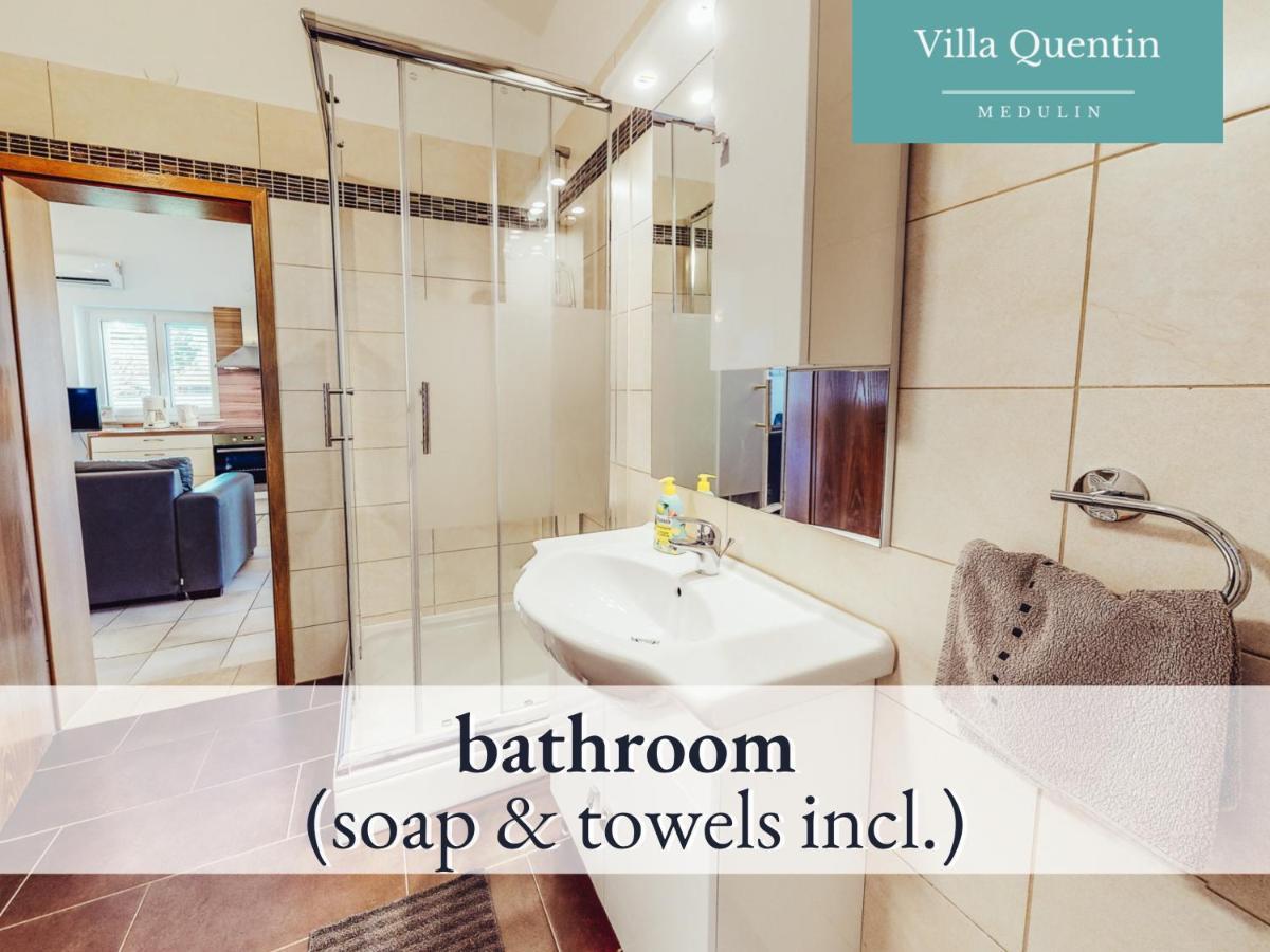 Villa Quentin - Quiet Place Close To Beach Medulin Bagian luar foto