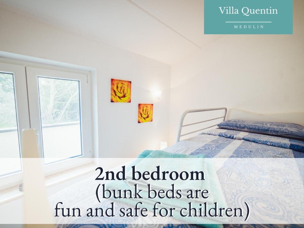 Villa Quentin - Quiet Place Close To Beach Medulin Bagian luar foto
