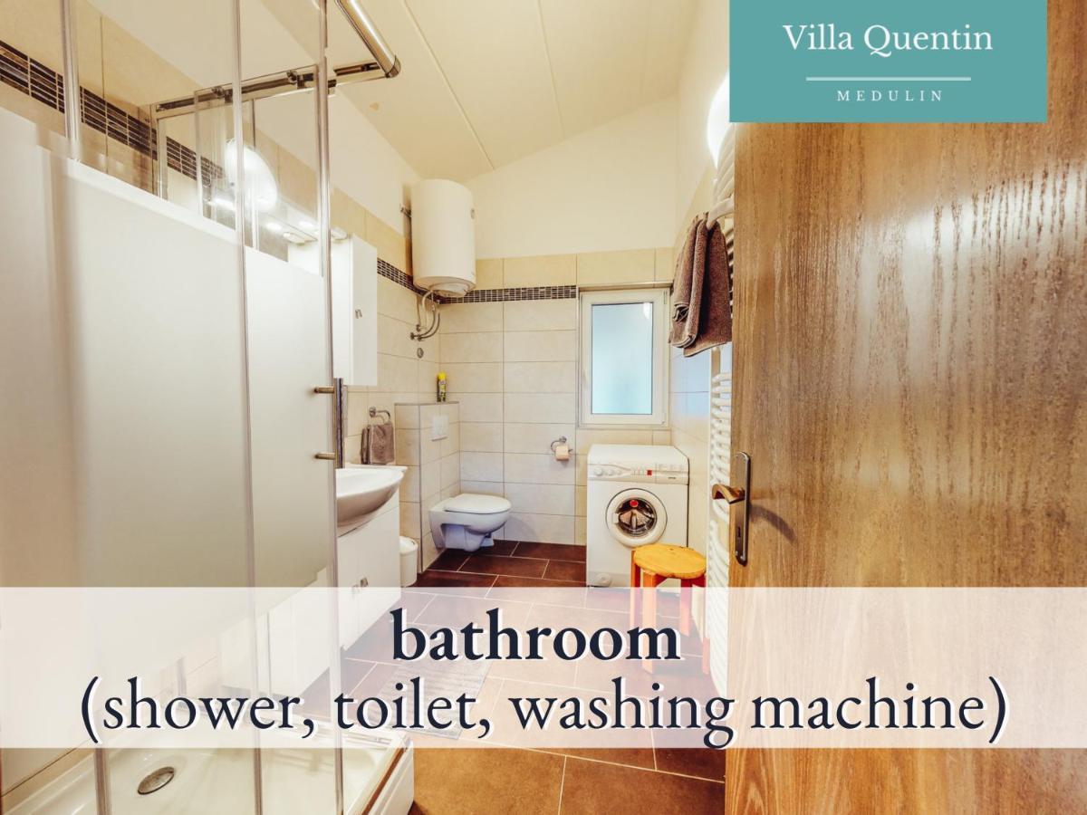 Villa Quentin - Quiet Place Close To Beach Medulin Bagian luar foto